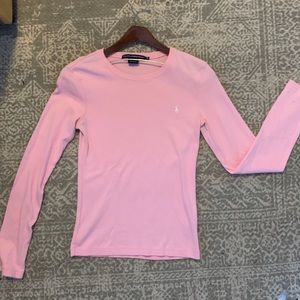 Ralph Lauren Cotten long sleeve T-shirt pink med